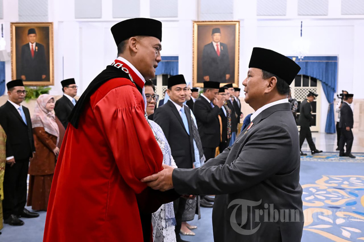 Presiden Prabowo Lantik Pejabat Negara