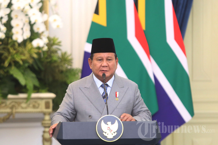 Presiden Prabowo Terima Kunjungan Presiden Afrika Selatan
