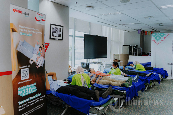 Prudential Syariah Gelar Donor Darah Bersama PMI