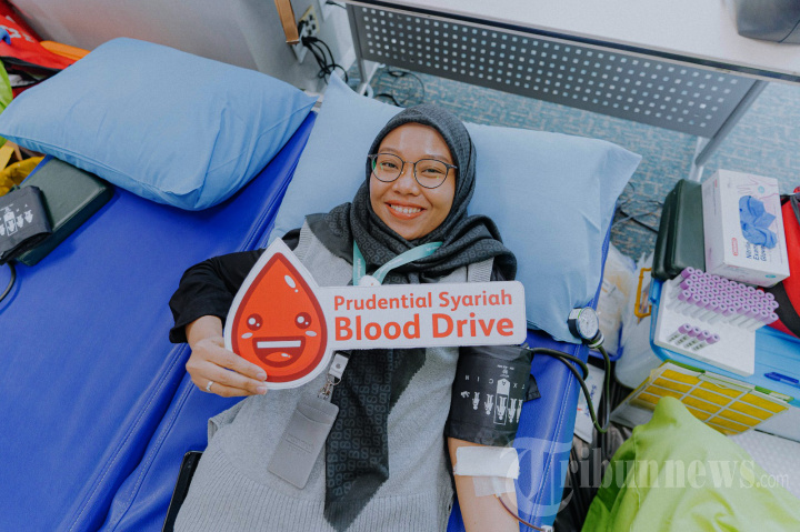 Prudential Syariah Gelar Donor Darah Bersama PMI