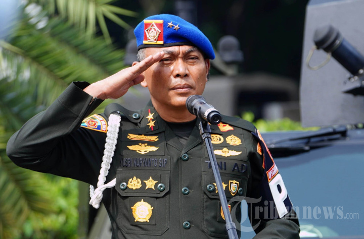 Puspom TNI Gelar Apel Personel Wallakir Siap Amankan HUT Ke-80 TNI
