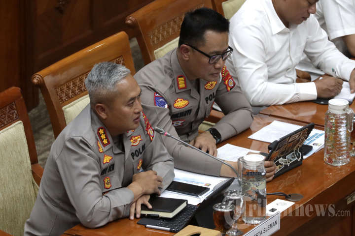 RDP Komisi III DPR dengan Kapolres dan Kajari Sleman