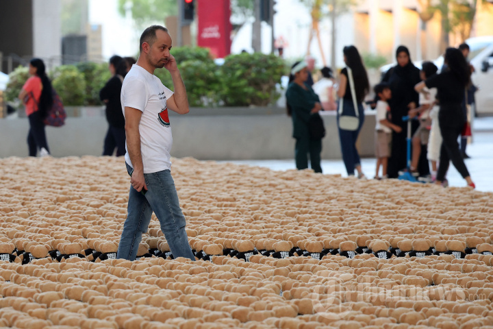 Ribuan Teddy Bear Berbaris Lambangkan Korban Anak di Gaza