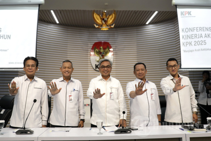 Rilis Kinerja KPK 2025