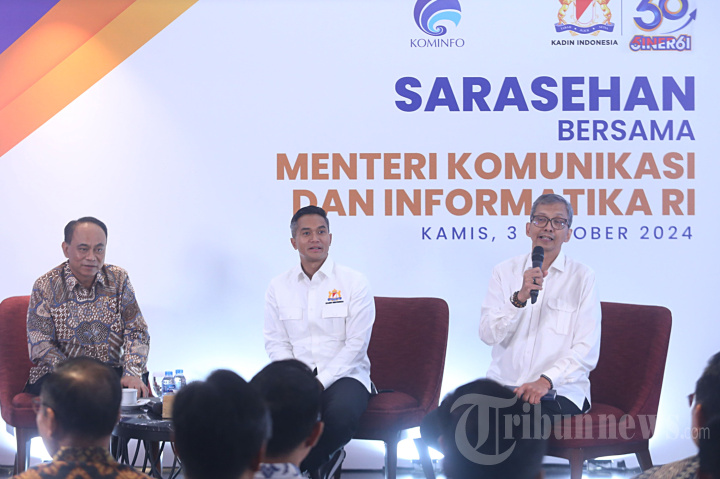 Sarasehan Kadin Indonesia Dengan Menkominfo