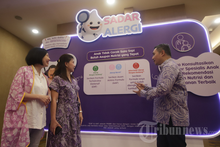 Sarihusada Himbau Orang Tua Tangani Alergi Susu Sapi Lewat SADAR Alergi