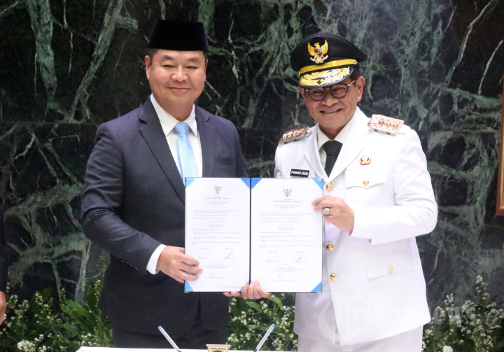 Serah Terima Jabatan Gubernur DKI Jakarta