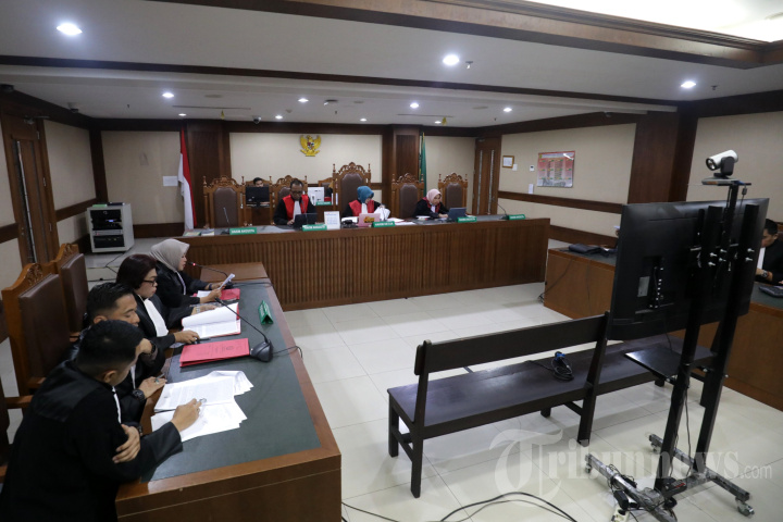 Sidang Dakwaan Ammar Zoni Secara Daring