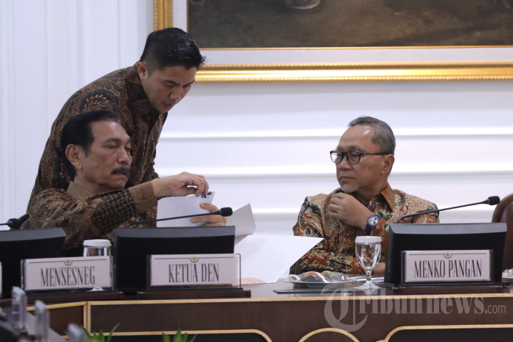 Sidang Kabinet Paripurna Perdana Kabinet Merah Putih