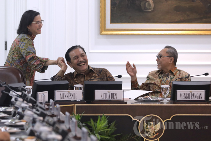 Sidang Kabinet Paripurna Perdana Kabinet Merah Putih
