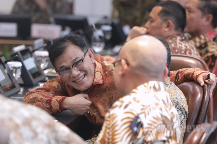 Sidang Kabinet Paripurna Perdana Kabinet Merah Putih