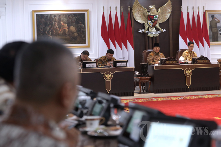 Sidang Kabinet Paripurna Perdana Kabinet Merah Putih
