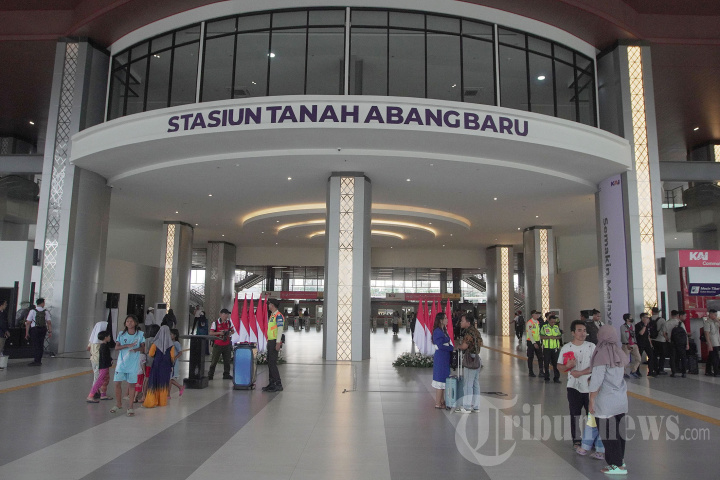 Stasiun Tanah Abang Usai di Renovasi