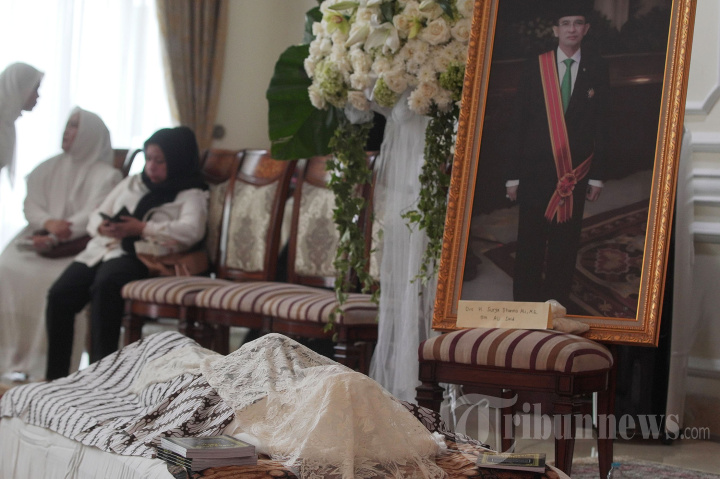 Suasana Rumah Duka Suryadharma Ali