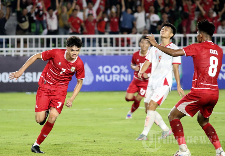 Timnas Indonesia Singkirkan Vietnam dari Group A di Piala AFF U-