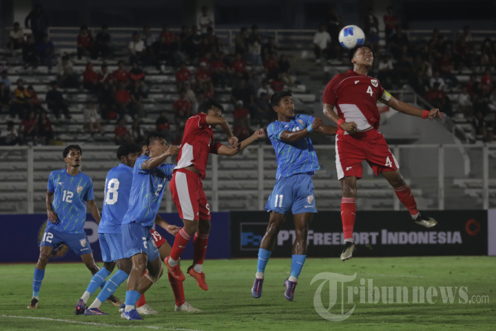 Timnas U-23 Indonesia Hadapi Timnas U-23 India