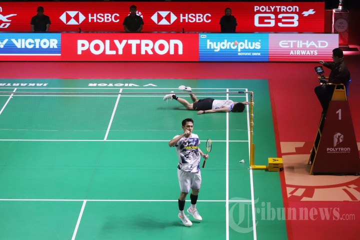 Tumbangkan Wakil Thailand, Jonatan Chrisitie Melaju ke Final