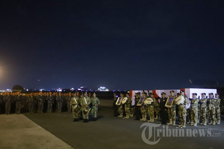 Upacara Pelepasan Jenazah Pasukan UNIFIL