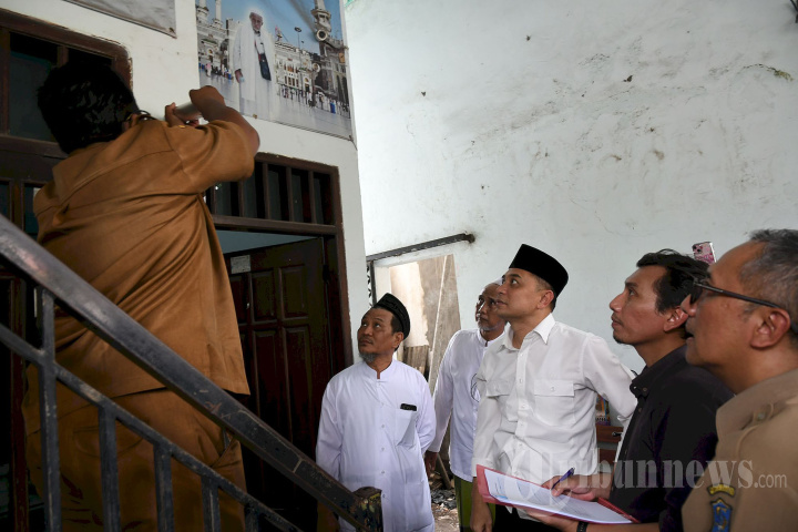 Walikota Surabaya Cek Bangunan Pondok Pesantren