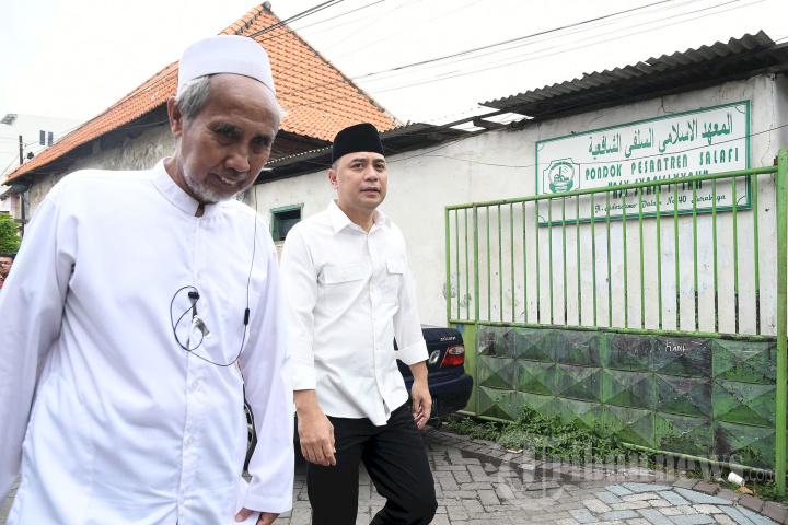 Walikota Surabaya Cek Bangunan Pondok Pesantren