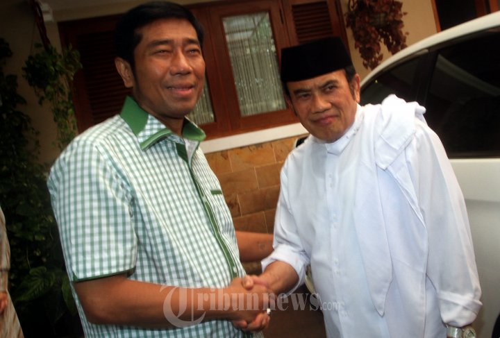 Abraham Lulung dan Rhoma Irama Bahas Pilgub DKI 2017