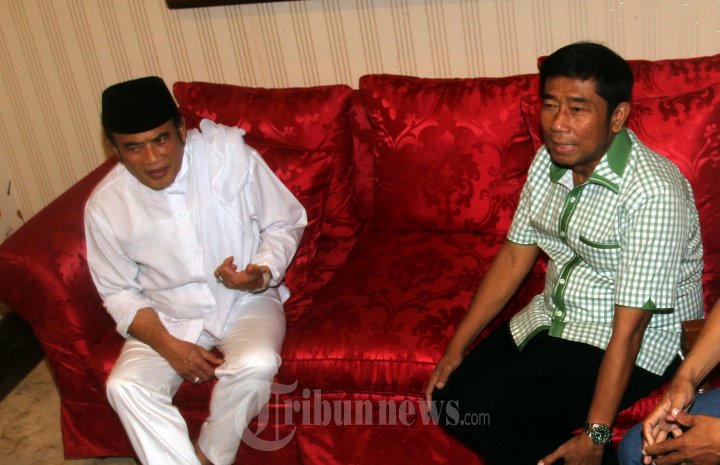 Abraham Lulung dan Rhoma Irama Bahas Pilgub DKI 2017