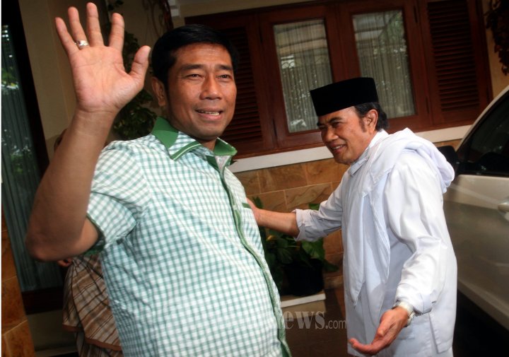 Abraham Lulung dan Rhoma Irama Bahas Pilgub DKI 2017