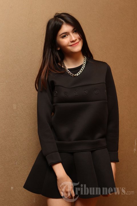 Agatha Valerie di Konferensi Pers Program Baru Trans TV