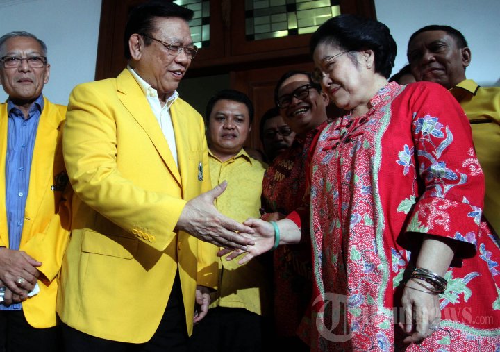 Agung Laksono Temui Megawati Soekarnoputri
