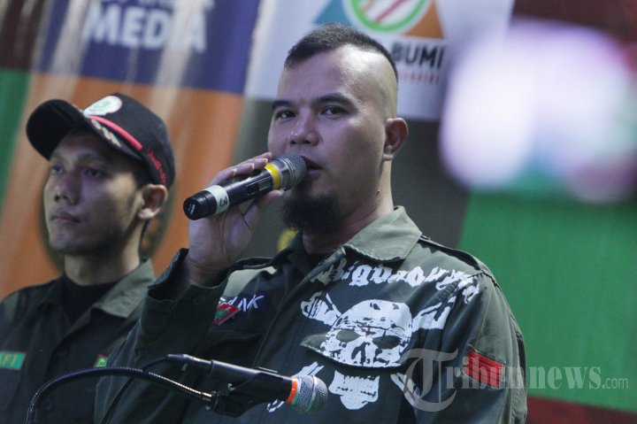 Ahmad Dhani Hadiri Harlah Garda Bangsa