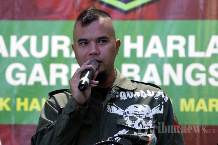 Ahmad Dhani Hadiri Harlah Garda Bangsa