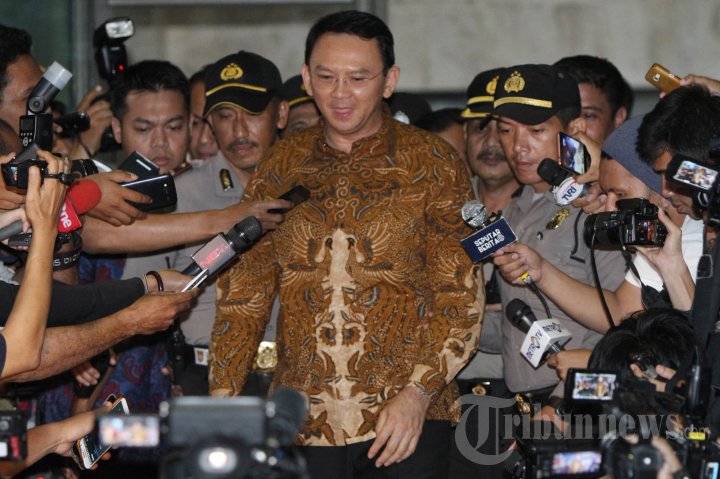 Ahok Diperiksa 8 Jam Terkait Kasus Suap Reklamasi