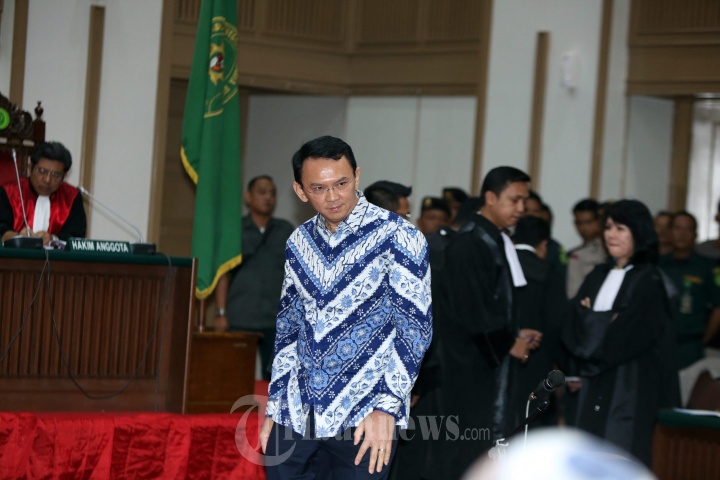 Ahok Divonis Dua Tahun Penjara Oleh Hakim