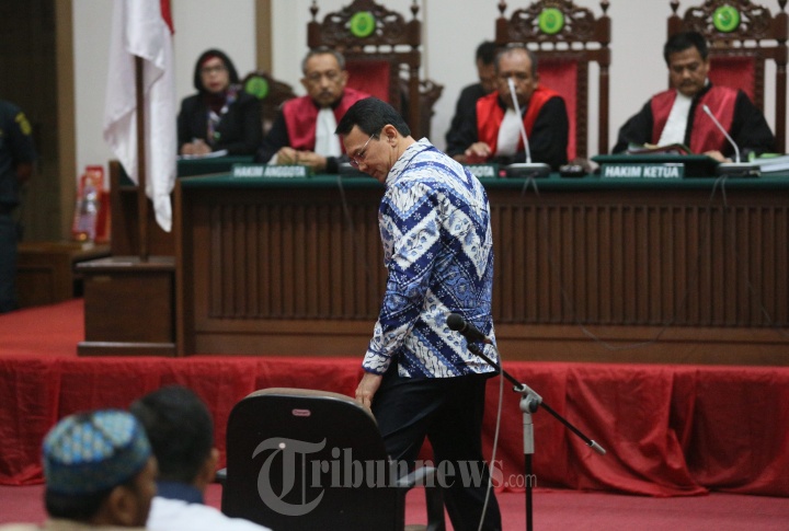 Ahok Divonis Dua Tahun Penjara Oleh Hakim