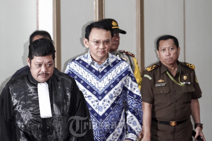 Ahok Divonis Dua Tahun Penjara Oleh Hakim