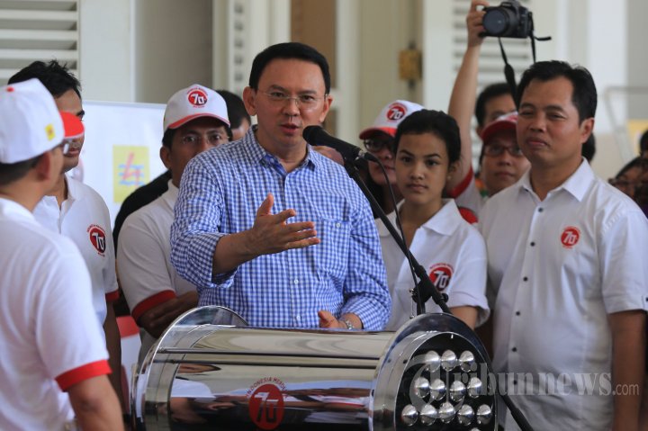 Ahok Sambut Kapsul Waktu