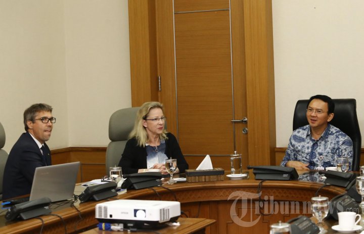 Ahok Terima Dubes Finlandia