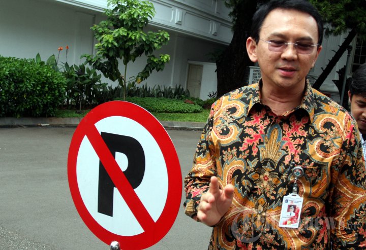 Ahok Usai Menemui Presiden