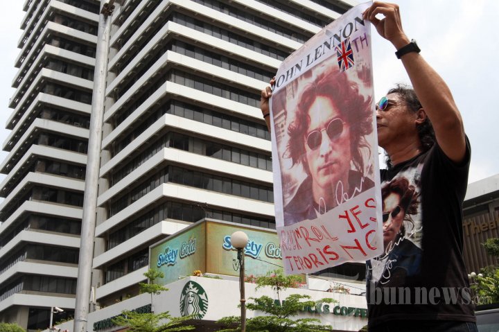 Aksi Damai Pasca Penyerangan Teroris Di Sarinah