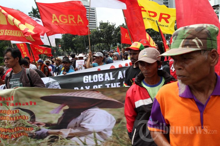 Aksi Demo Perampasan Lahan