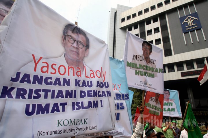 Aksi Desak Pengesahan SK Kepengurusan PPP