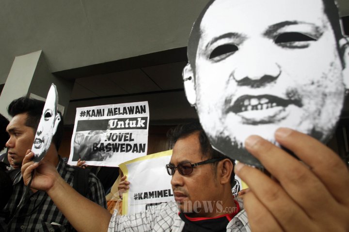 Aksi Dukung Novel Baswedan