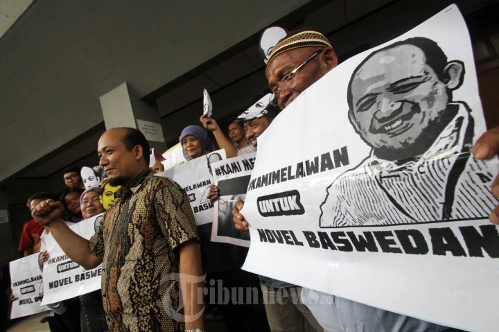Aksi Dukung Novel Baswedan