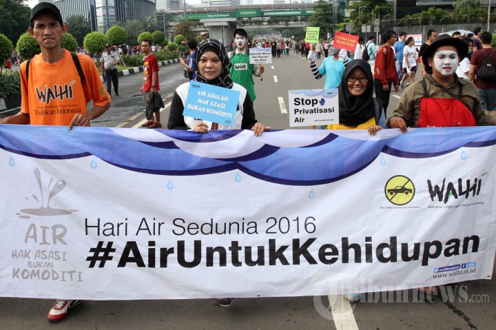 Aksi Hari Air Sedunia Di CFD