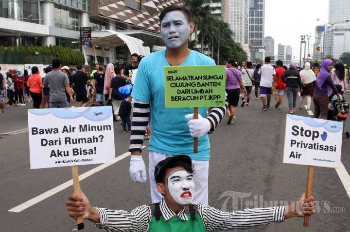 Aksi Hari Air Sedunia Di CFD