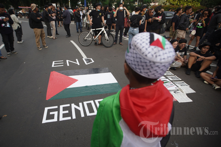 Aksi Hentikan Genosida Palestina