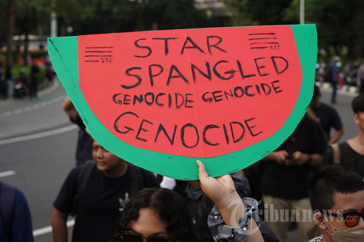 Aksi Hentikan Genosida Palestina