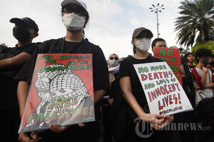 Aksi Hentikan Genosida Palestina