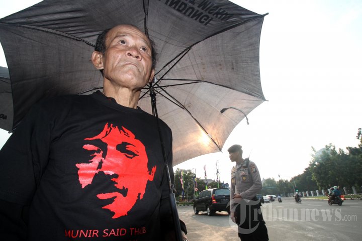 Aksi Kamisan 12 Tahun Kematian Munir