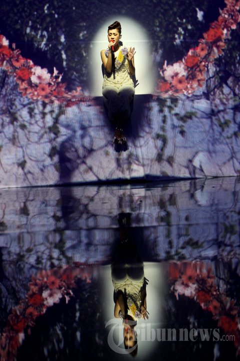 Aksi Panggung BCL di HUT RCTI